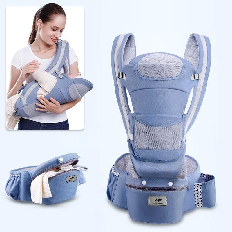 Mochila Ergonômica para Bebê com Assento de Quadril