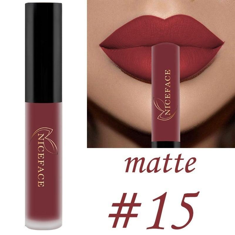 Gloss Labial Matte Cosmético