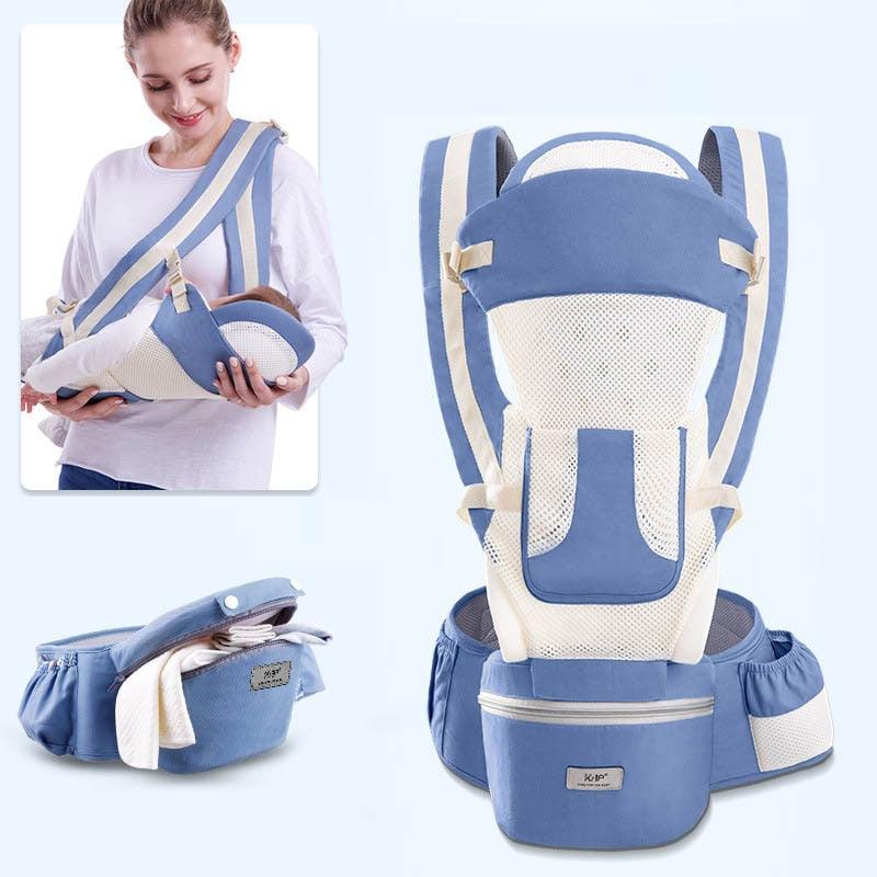 Mochila Ergonômica para Bebê com Assento de Quadril