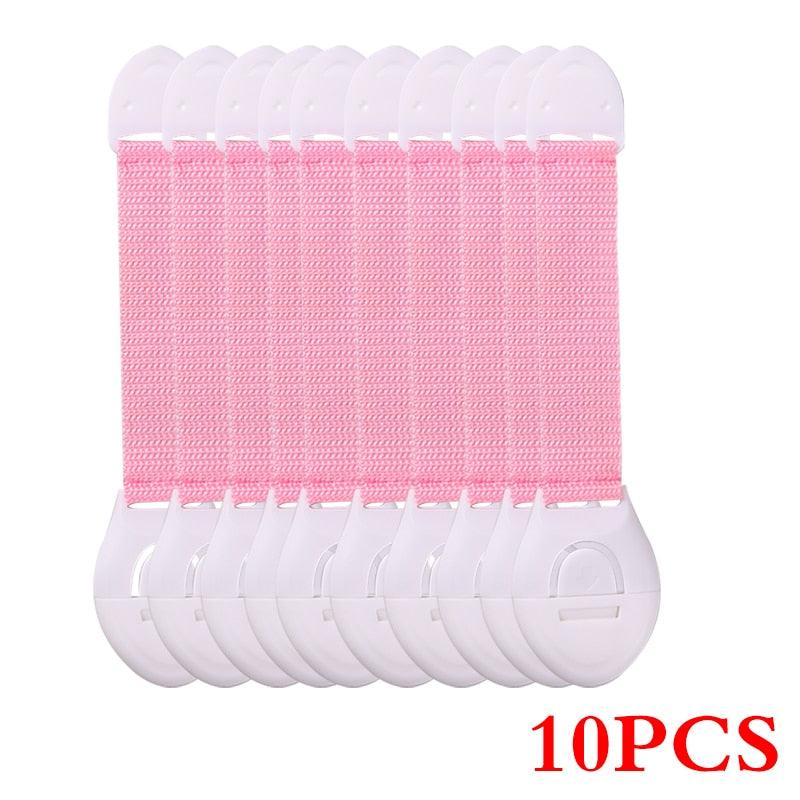 Fechaduras de Segurança Infantil (Conjunto com 10 peças)