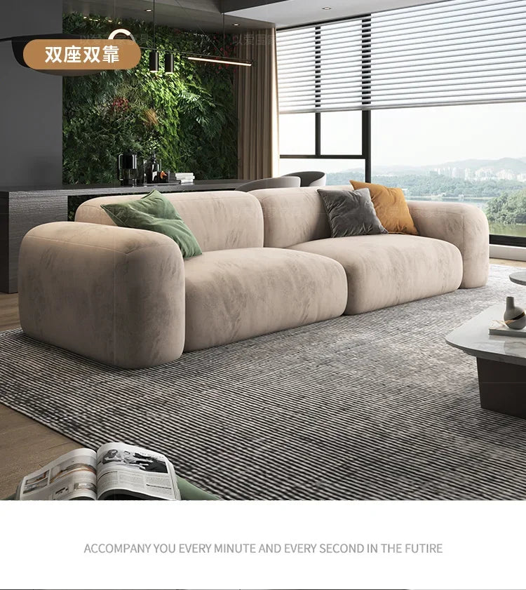 Sofá-cama moderno de 3 lugares para sala de estar, espuma XXL