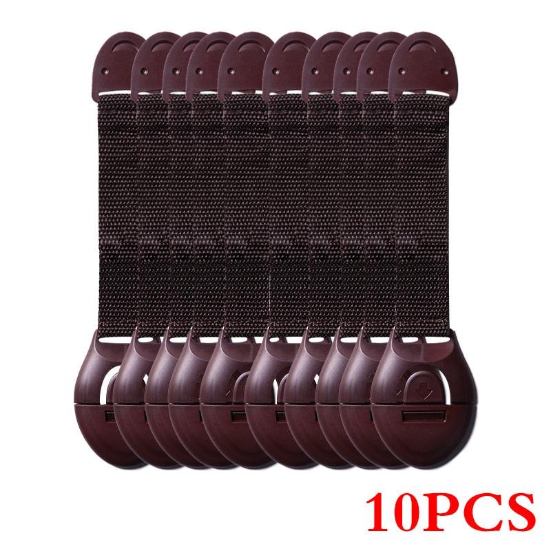 Fechaduras de Segurança Infantil (Conjunto com 10 peças)
