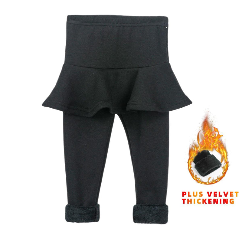 Leggings Infantis em Cores Sólidas (2-10 anos)