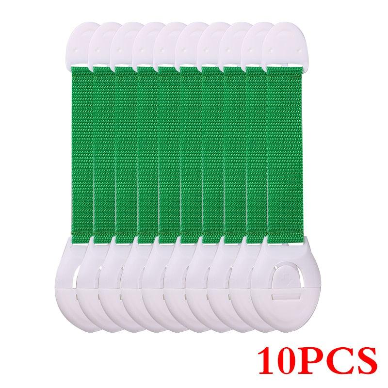 Fechaduras de Segurança Infantil (Conjunto com 10 peças)