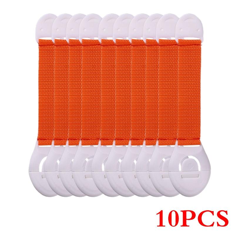 Fechaduras de Segurança Infantil (Conjunto com 10 peças)