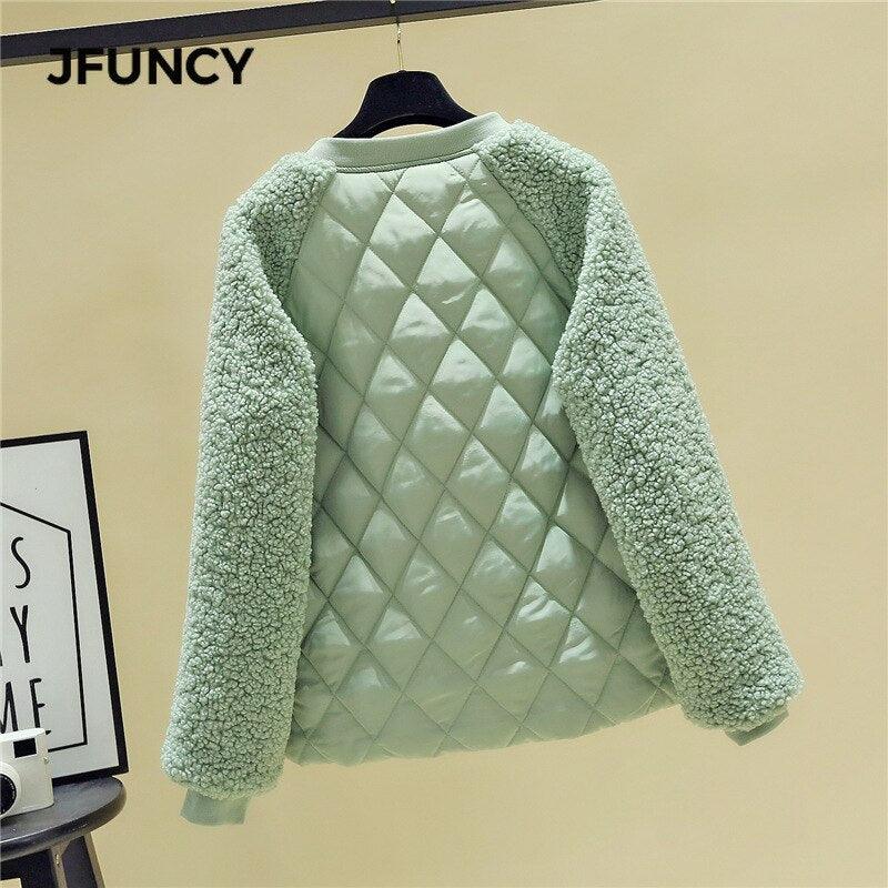 JFUNCY (Casacos Coreanos Femininos Elegantes)