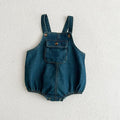 Macacão Jeans de Primavera/Outono para Bebês