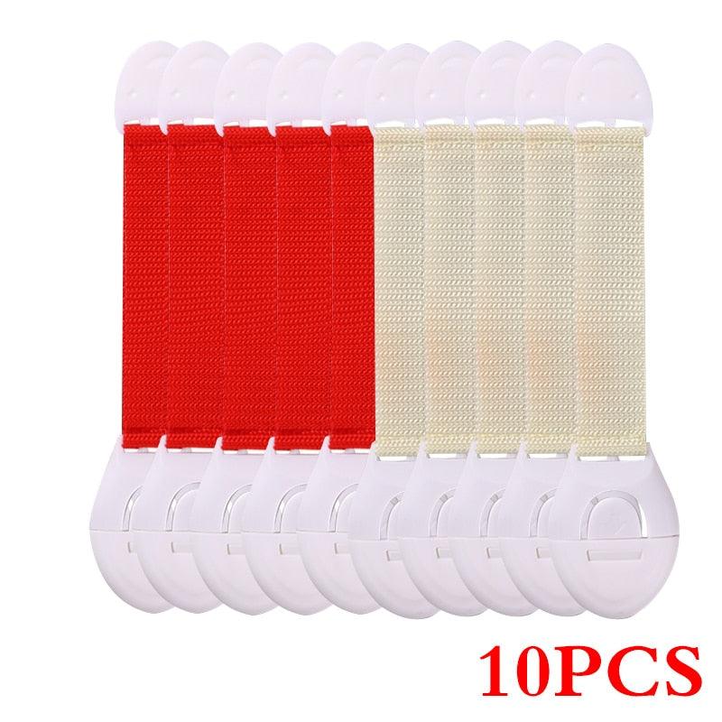 Fechaduras de Segurança Infantil (Conjunto com 10 peças)