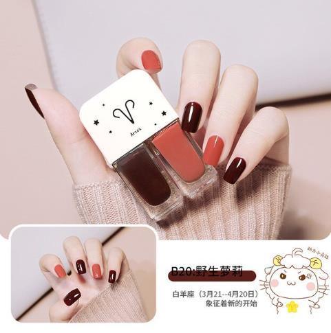 Constelação unha polonês 12ml twin manicure diy cor dupla fosco polonês conjunto uv verniz gel verniz laca embeber fora unhas arte uñas