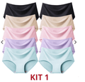 Kit Calcinhas Seda Serena™ [PAGUE 5 LEVE 10]