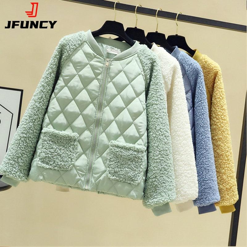 JFUNCY (Casacos Coreanos Femininos Elegantes)